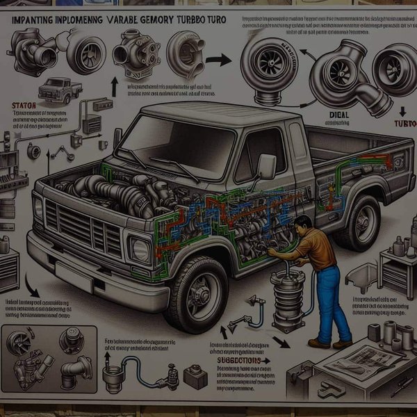 How to Implement a Variable Geometry Turbo in a Diesel Truck for Better Low-End Torque?