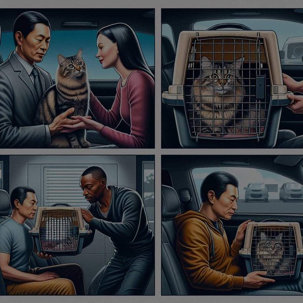 How to Train a Cat to Comfortably Travel in a Car?