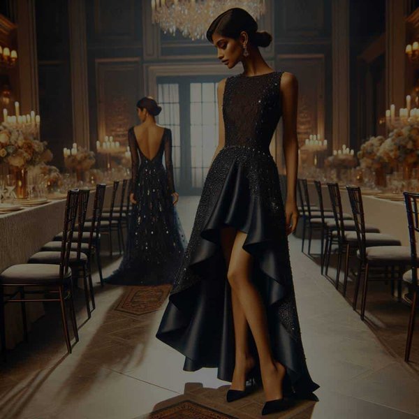 How to Rock a High-Low Hemline Dress for a Sophisticated Evening Event?